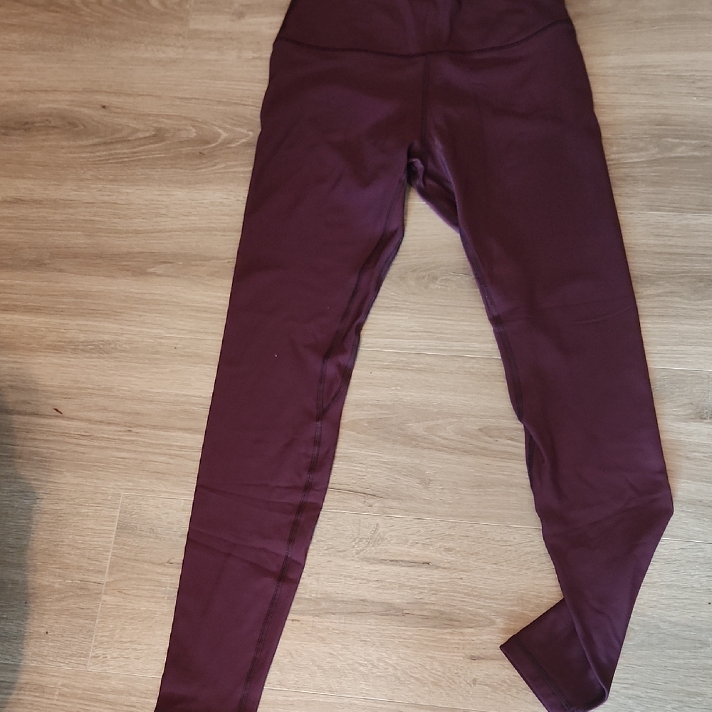 CRZ YOGA Rich Burgundy Leggings